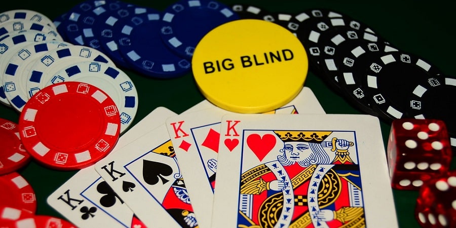 Blind defense strategy in poker