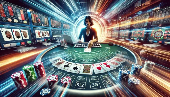 Optimiser la vitesse au blackjack en ligne