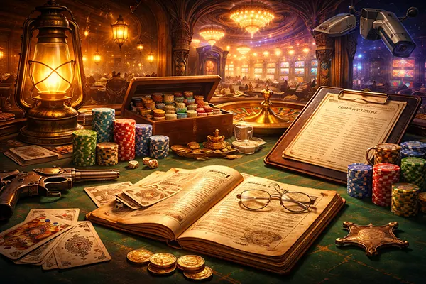 Pagina di regolamento casinò