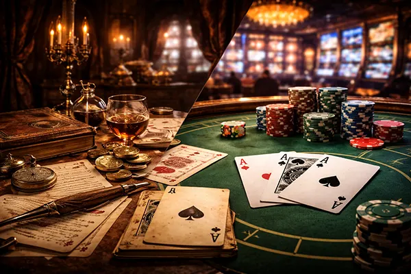 Moderner Blackjack Tisch