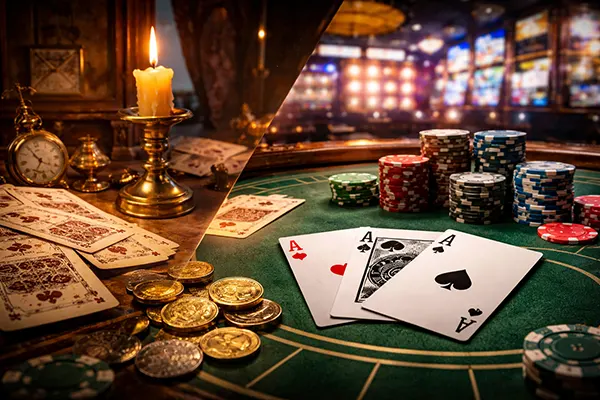 Layout blackjack moderno